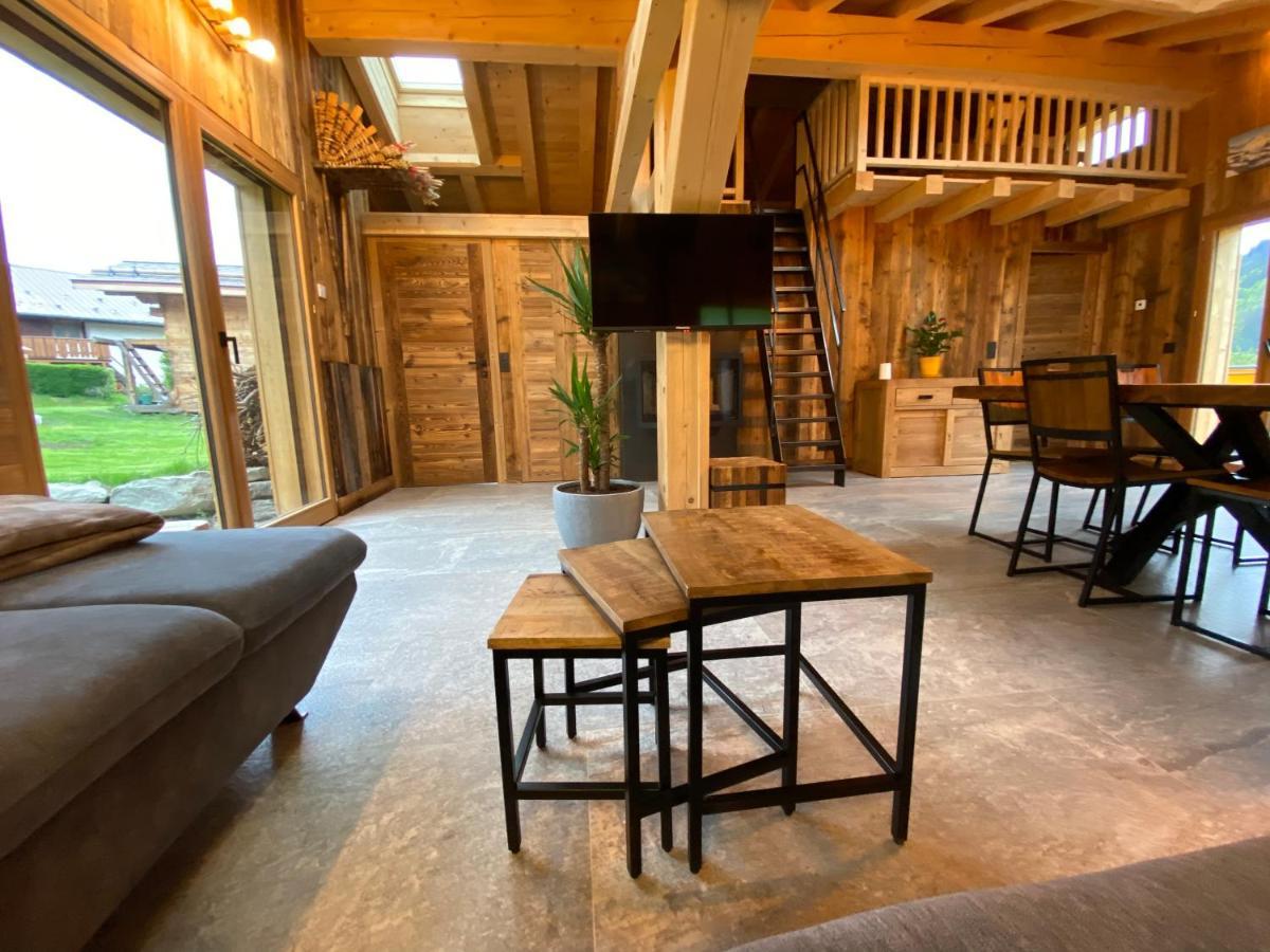 Chalet Du Champel Jacuzzi Saint-Gervais-les-Bains Exterior foto